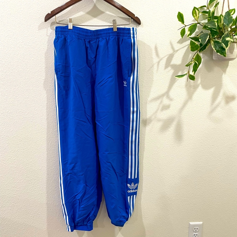 Adidas originals blue joggers XL